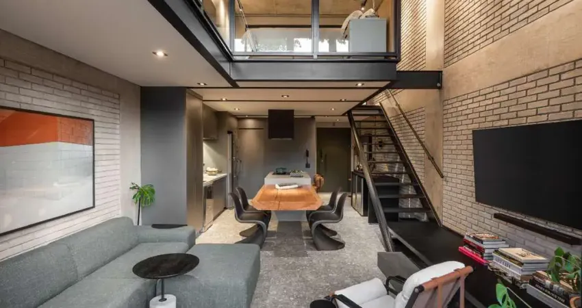 Loft para venda em pinheiros com 1 quarto, sendo 1 suíte , 124m²