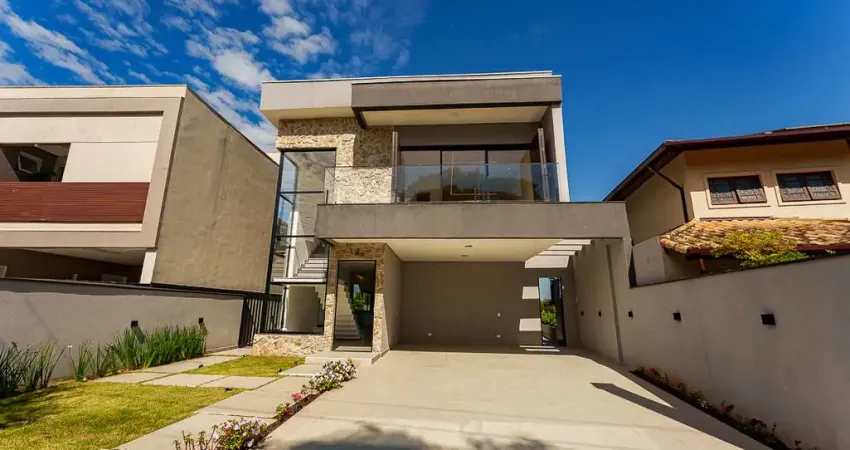 Casa no condomínio são paulo ii para venda com 5 quartos, sendo 5 suítes , 336m²