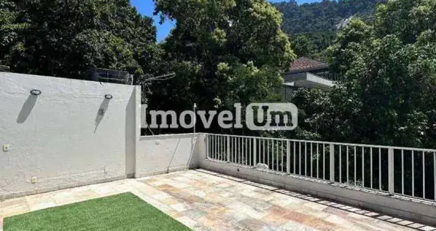 Cobertura com 4 quartos à venda na Rua Mário Pederneiras, Humaitá, Rio de Janeiro