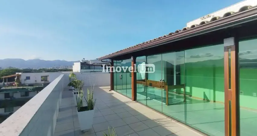 Recreio dos bandeirantes | cobertura 3 quartos, sendo 3 suites