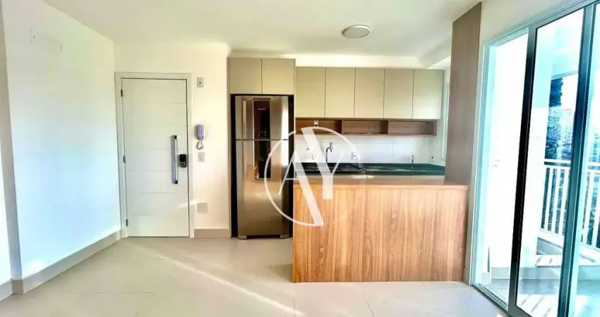 Apartamento para locação e venda, com 1 dormitório, 40m², guanabara, campinas/sp