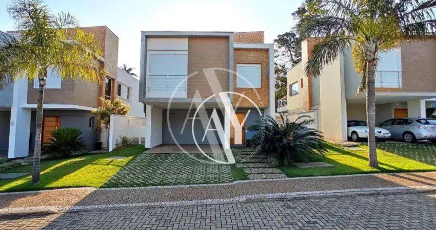 Casa com 3 suítes, 189 m², á venda por r$ 1.850.000 - parque taquaral - campinas/sp.