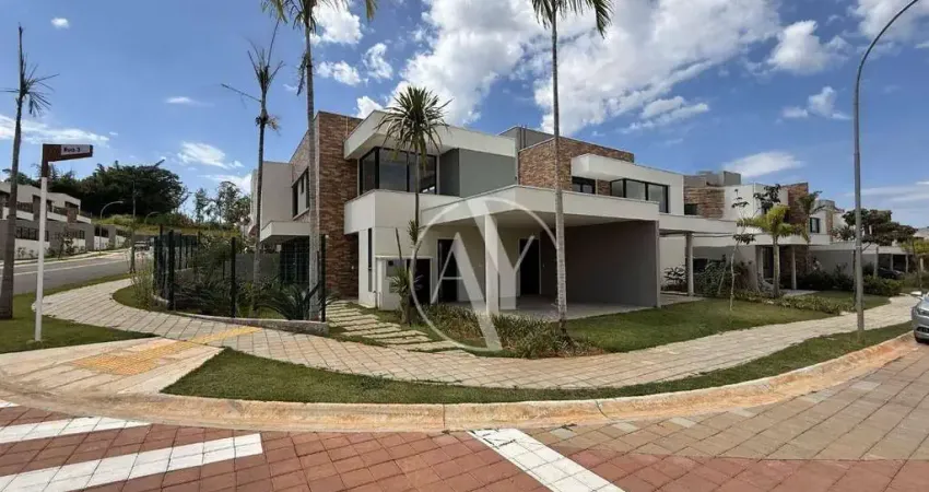 Casa com 3 dormitórios à venda, 242 m² - alphaville d. pedro - campinas/sp