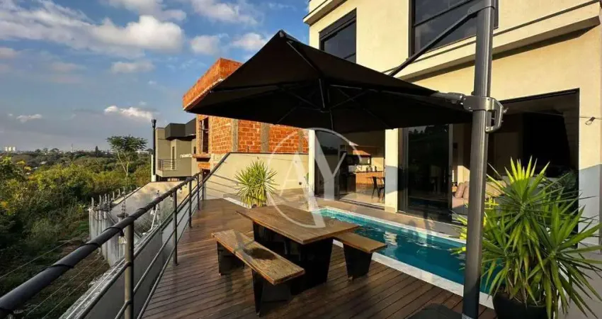 Casa com 3 dormitórios à venda, 170 m² por r$ 1.950.000,00 - mansões santo antônio - campinas/sp