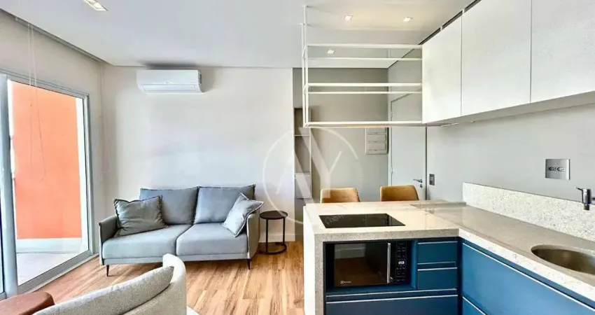 Apartamento, 38 m² - venda por r$ 700.000,00 ou aluguel por r$ 4.847,63/mês - cambuí - campinas/sp