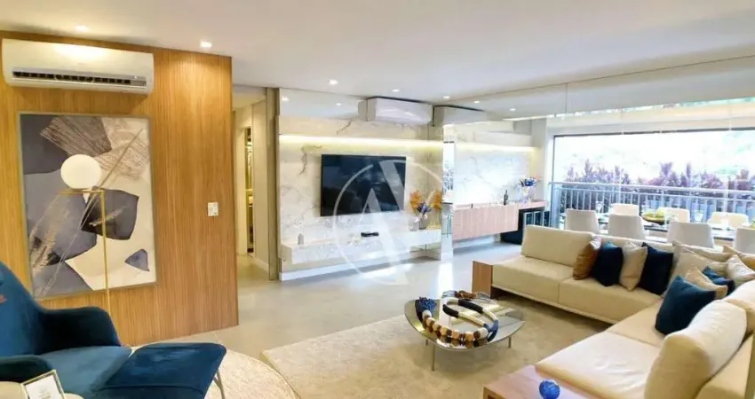 Apartamento 3 suítes c/ varanda gourmet e mini market à venda na nova campinas, campinas/sp