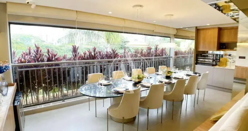 Apartamento 3 suítes c/ varanda gourmet e mini market à venda na nova campinas, campinas/sp