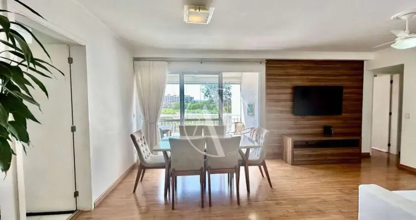 Apartamento 3 suítes c/ varanda gourmet e sol da manhã à venda no parque prado, campinas/sp
