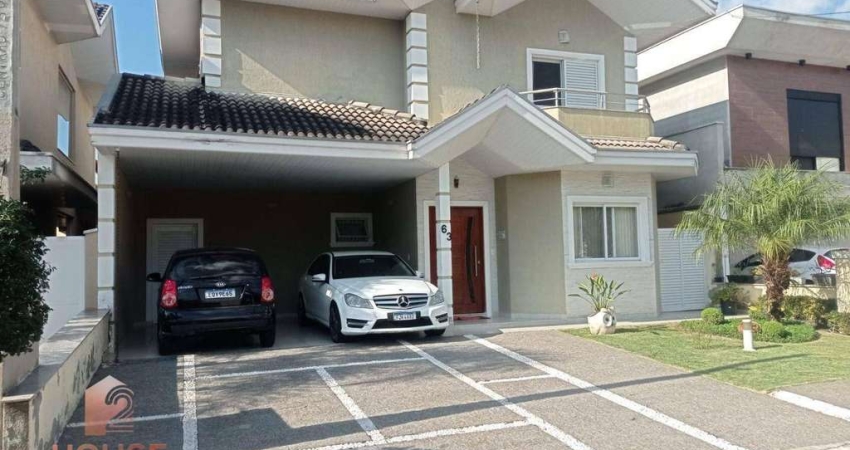 Casa com 4 dormitórios à venda, 284 m² por R$ 1.900.000,00 - Condomínio Quintas de Villa Branca - Jacareí/SP