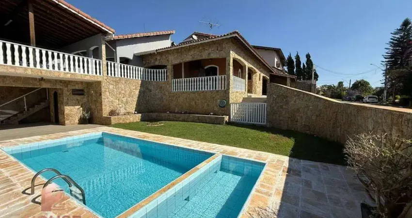 Casa com 4 dormitórios para alugar, 750 m² por r$ 12.000,00/mês - condomínio arujá country club - arujá/sp