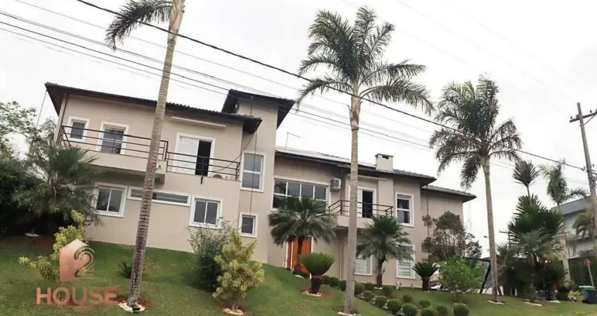 Casa com 5 dormitórios à venda, 495 m² por r$ 2.335.000,00 - condomínio reserva ibirapitanga - santa isabel/sp