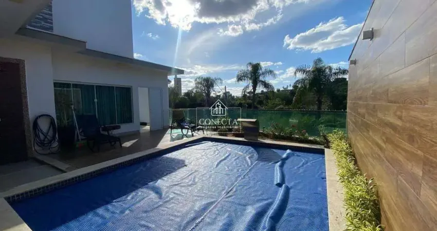 Casa em condomínio para locação de 400m² - por r$18.000,00 no gávea - uberlândia/mg