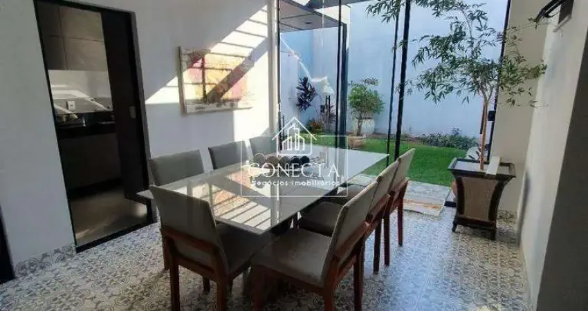 Casa no jardim botânico, muito bem localizada próximo ao hospital municipal, 170 m² de área construída, com sala em 2 ambientes com pé direito duplo