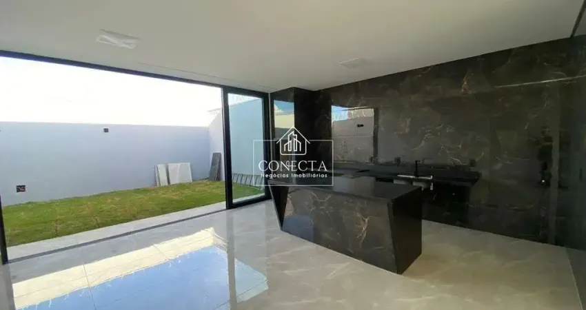 Casa térrea moderna à venda no verde umuarama recém-construída, moderna e com acabamento premium, 150 m² de área construída