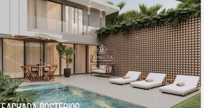 Sobrado de alto padrão à venda condomínio varanda sul uberlândia/mg, ao lado do uberlândia shopping 268 m².3 suítes, lazer completo