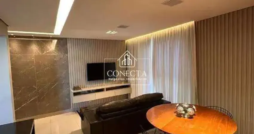 Apartamento 2 quartos para locação no bairro jardim inconfidência, uberlândia – 60 m², mobiliado