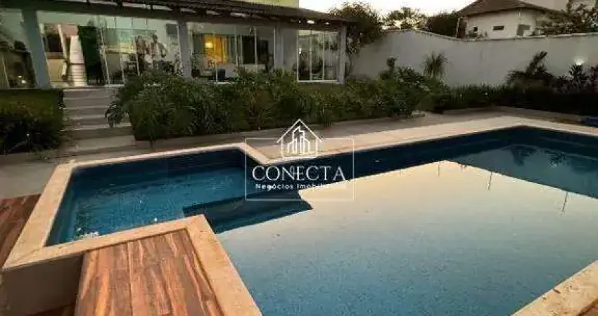 Casa estilo sobrado residencial 4 quartos com piscina e varanda gourmet em cidade jardim, uberlândia