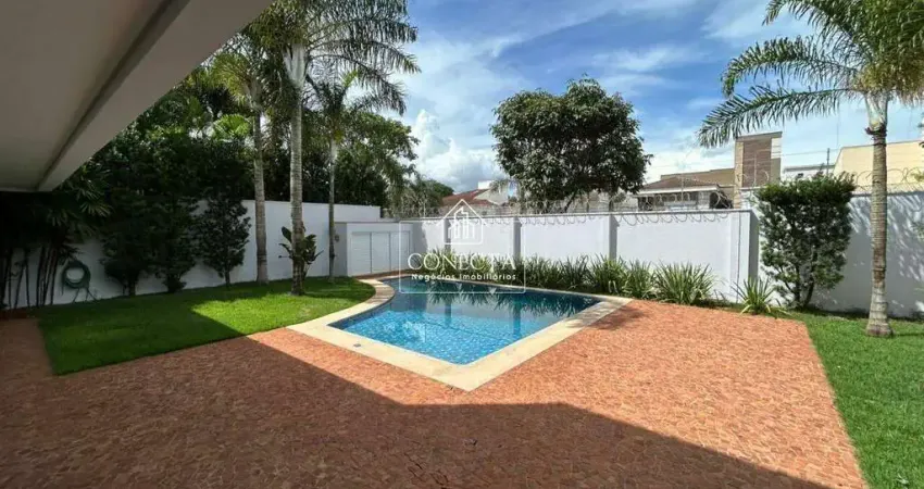 Luxuosa casa em condomínio no jardim karaíba, uberlândia – 4 suítes, 5 vagas