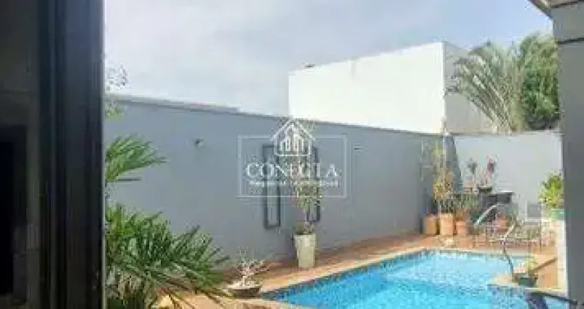 Casa em condomínio com 3 suítes no nova uberlândia, wing de lazer completo
