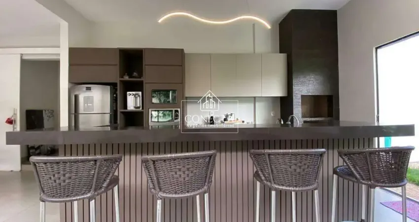 Casa mobiliada para locação em uberlândia (tabajaras) – 1 quarto com suíte, 4 vagas