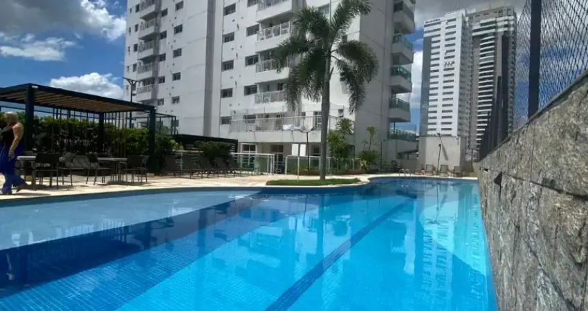 Alugo alto padrão na doca com 3 suítes, vista para a baía, mobiliado