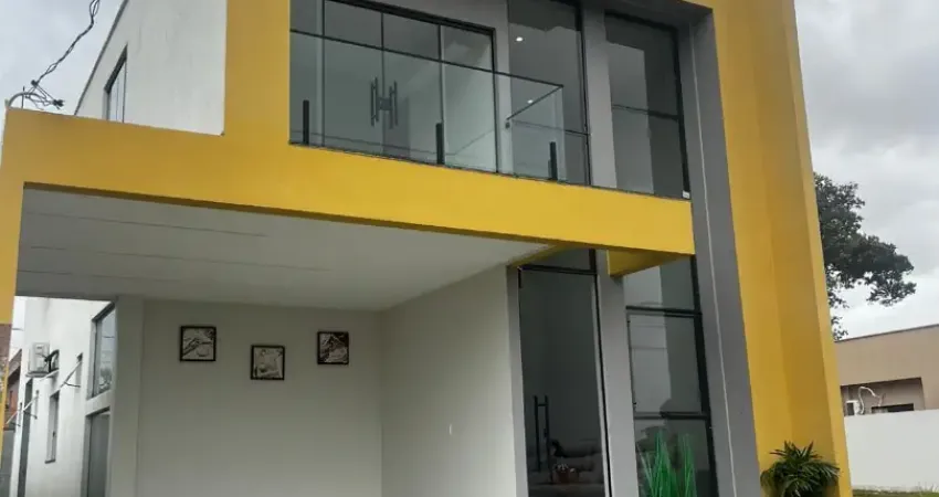 Alugo Linda Casa 100% Mobiliada, Fino Acabamento em Condomínio