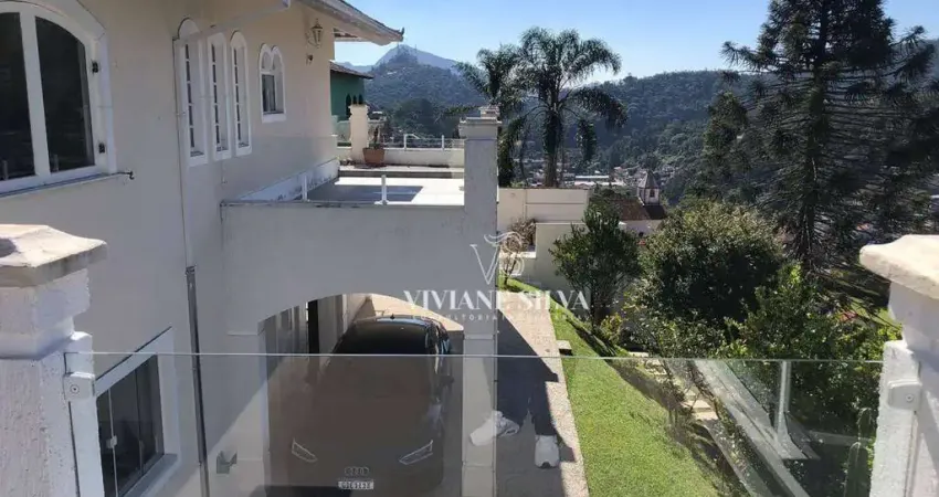 Casa Cinematográfica com Vista para o Dedo de Deus – Mobiliada, 4 Quartos, Piscina e Gourmet – Teresópolis/RJ