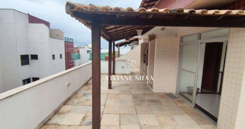 Cobertura com 4 dormitórios à venda, 160 m² por R$ 900.000,00 - Passagem - Cabo Frio/RJ
