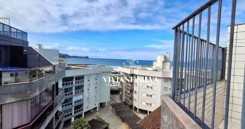 Cobertura com 3 dormitórios para alugar, 234 m² por R$ 5.000,00/mês - Vila Nova - Cabo Frio/RJ