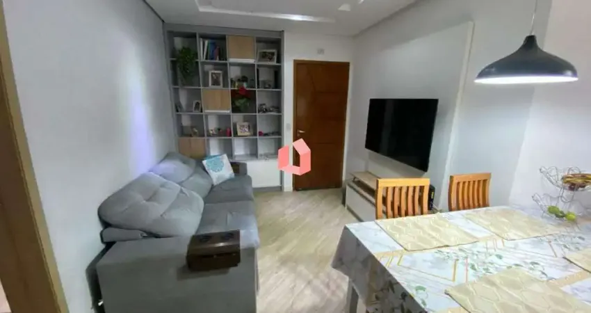 Apartamento 2 dormitórios com suíte em assunção, sbc - financiamento aceito