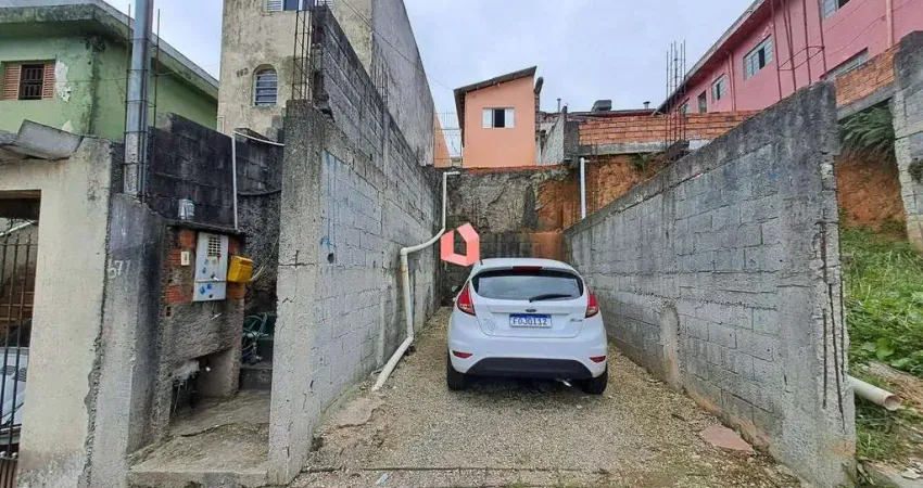 Assunção-sbc-sp > terreno de 150,0m2 c/ casa velha,excelente para galpão ou sobrados