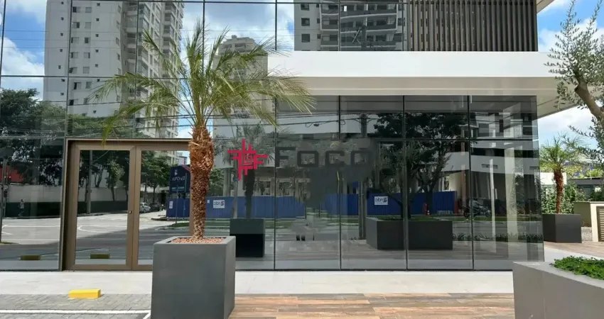 Loja comercial decorada - costa norte signature royal park - jardim aquarius - 146m²