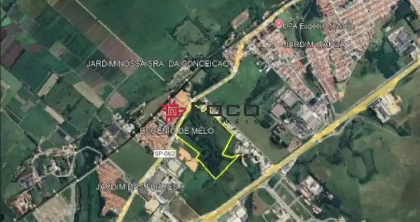Área à venda - eugênio de melo - 250.000 m² - são josé dos campos