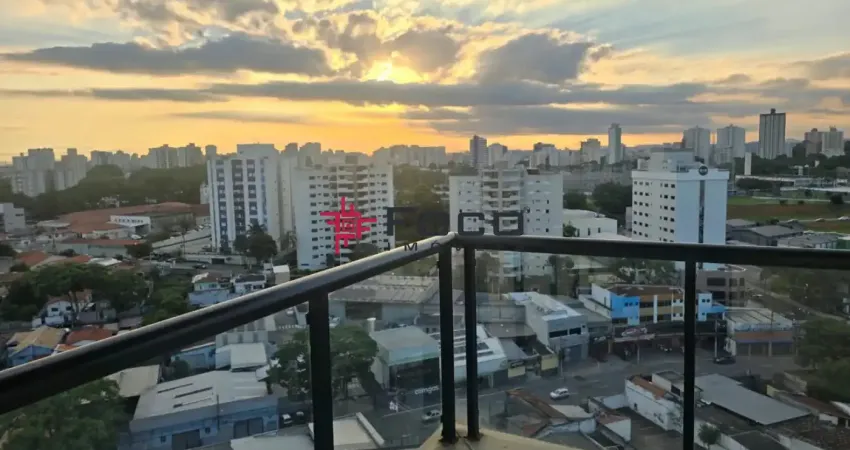 Flat - ed. space valley - jardim são dimas - 1 suíte - 2 varandas - 52m².