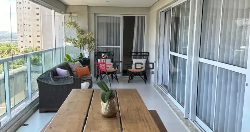 Apartamento mobiliado - helbor paesaggio jardim das colinas - 245m² - 4 suítes