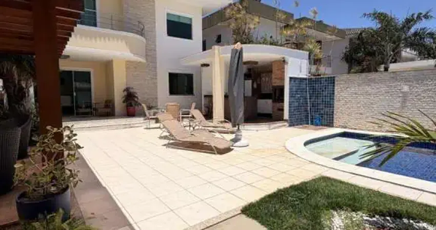 Casa em condomínio para venda em lauro de freitas, buraquinho, 4 dormitórios, 3 suítes, 6 banheiros, 2 vagas