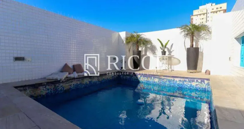 Casa de luxo à venda em Santos-SP, Boqueirão: 5 quartos, 4 suítes, 3 salas, 7 banheiros, 2 vagas, 315 m².