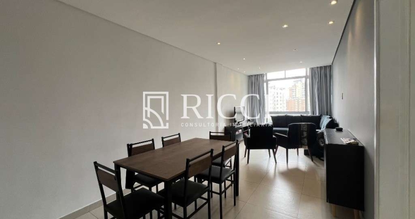 Apartemento vista mar reformado Boqueirão, Santos, Porteira fechada!