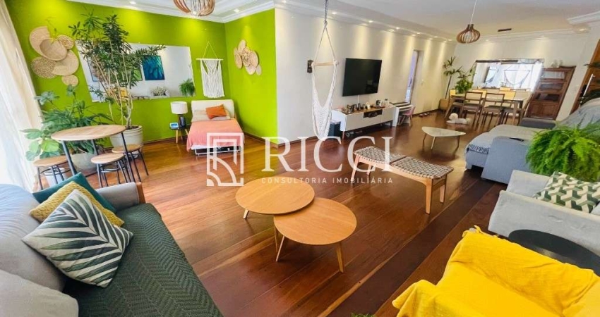 Apartamento de Luxo no Gonzaga, Santos-SP: 3 quartos, 2 suítes, 3 salas, 3 banheiros, 2 vagas de garagem!