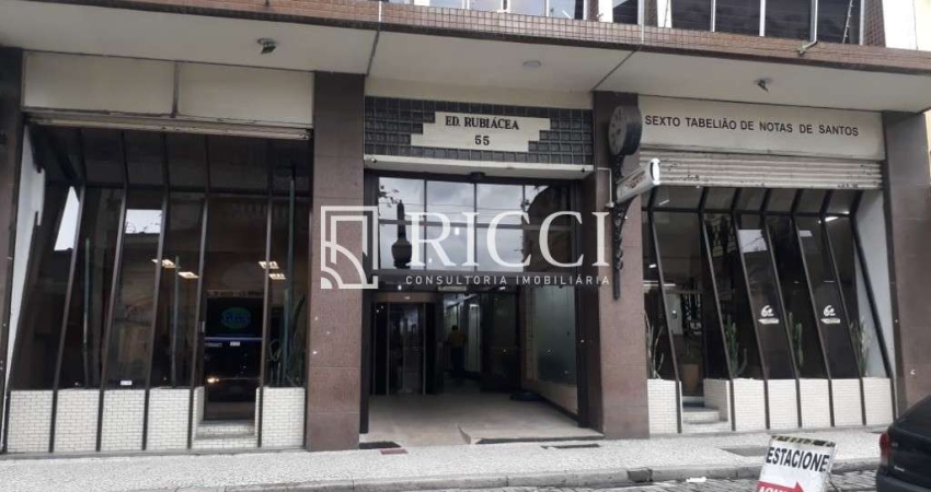 Prédio Comercial de 100m² à Venda no Centro de Santos-SP.