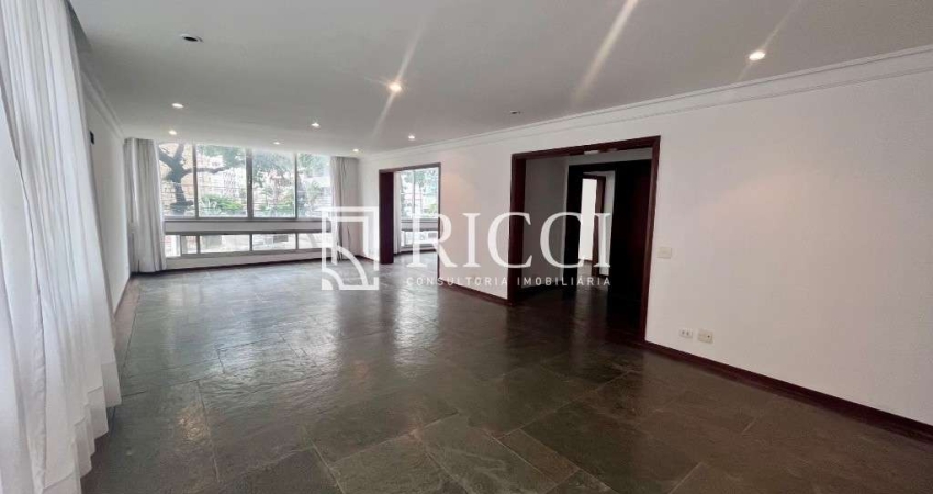 Apartamento à venda no Gonzaga, Santos-SP: 4 quartos, 1 suíte, 2 salas, 2 vagas e 300m² de área.