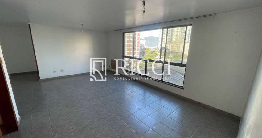 Imperdível Oportunidade: Apartamento de 3 quartos na Ponta da Praia, Santos-SP - 170,00 m², 1 suíte, 2 salas, 3 banheiros.