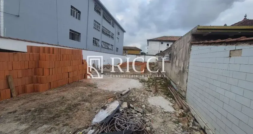 Terreno comercial à venda no Macuco, Santos