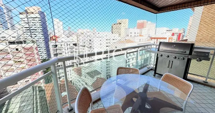 Apartamento de luxo no coração do gonzaga: 4 quartos, 4 suítes, 3 salas e 3 vagas de garagem!