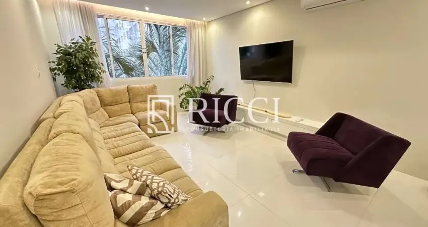 Apartamento à venda no gonzaga: 3 quartos, 1 suíte, 2 salas, 3 banheiros, 1 vaga, 127m² de área. venha conferir!