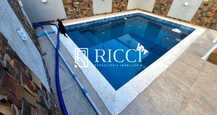 Casa com 4 quartos na aparecida, com piscina e churrasqueira na aparecida