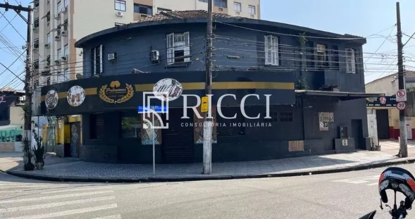 Terreno comercial à venda no Macuco, Santos