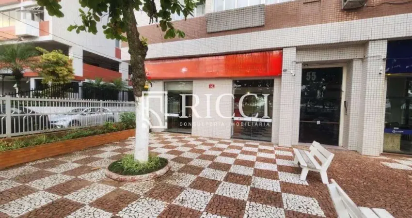 Ponto comercial com 2 salas para alugar no Gonzaga, Santos