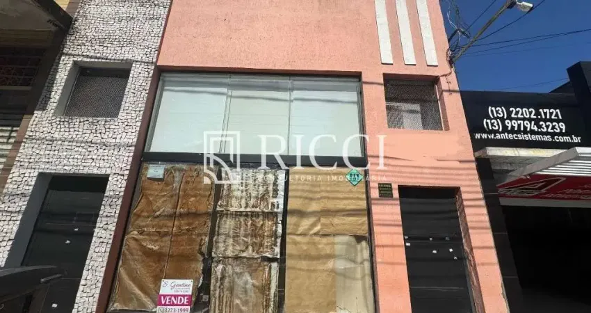Ponto comercial com 5 salas à venda no Gonzaga, Santos 