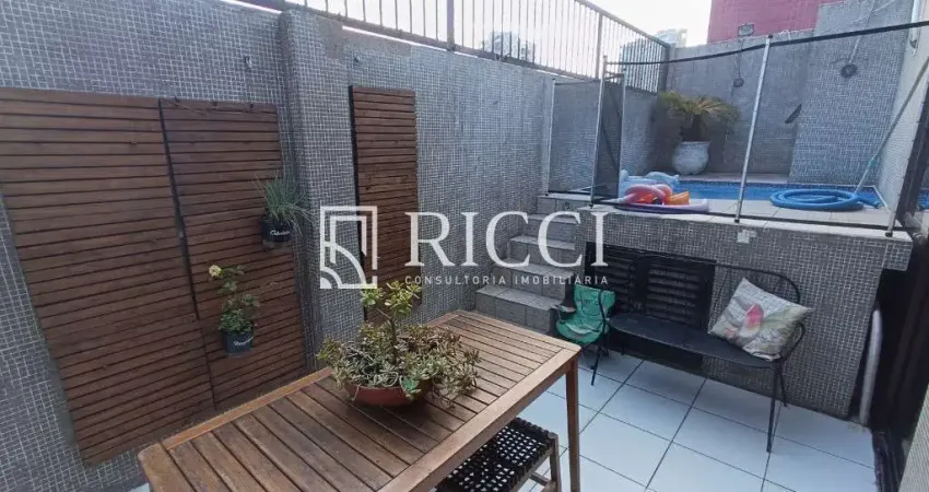 Cobertura com 3 quartos à venda no Embaré, Santos